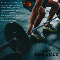 Beverly International Provosyn 616 g tub emphasizes USA-made quality and decades of experience.