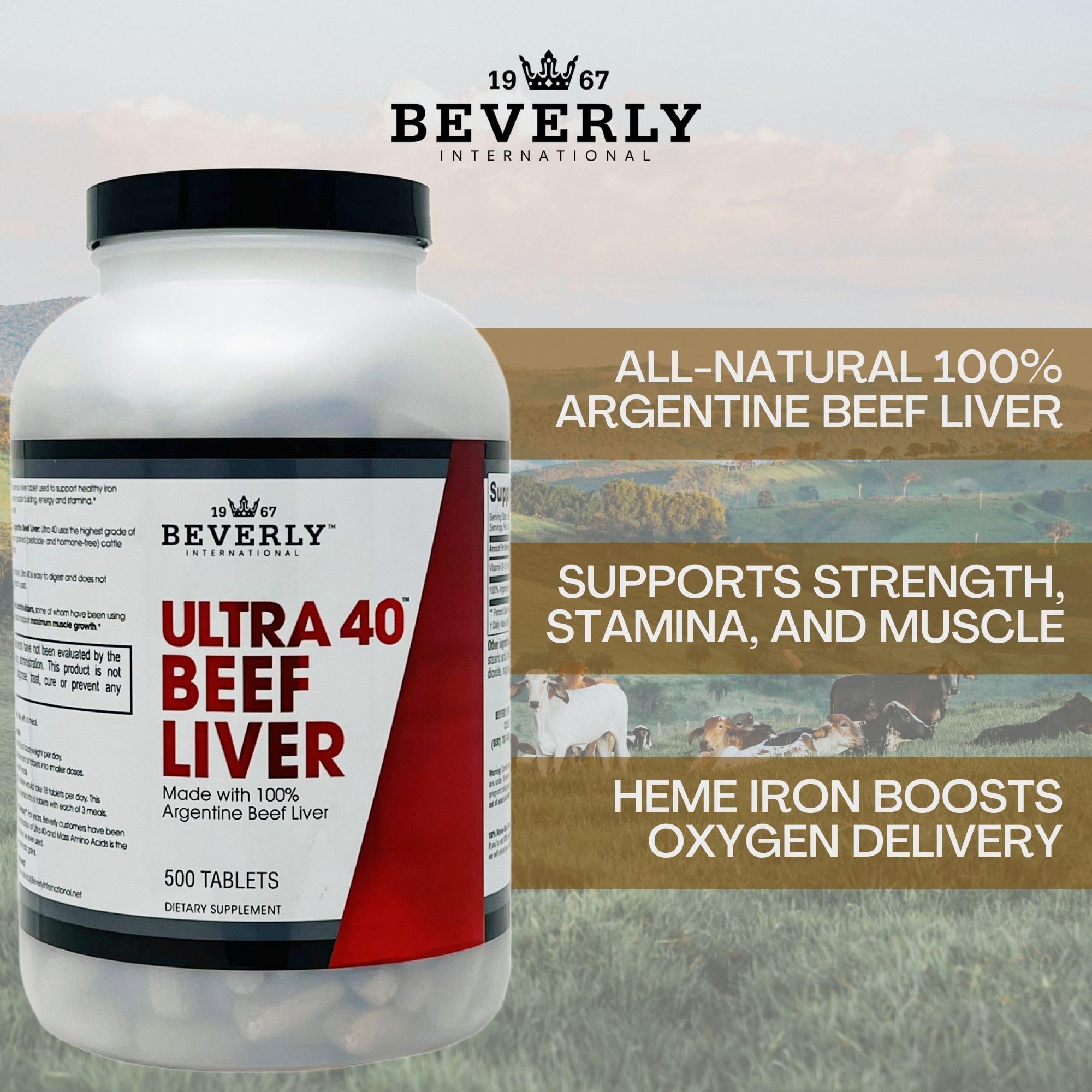 Grass-fed Argentina pasture origin highlights hormone-free sourcing.