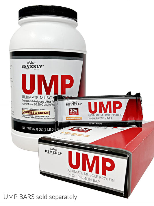 UMP Cookies & Cream in shaker for post-workout recovery and taste
