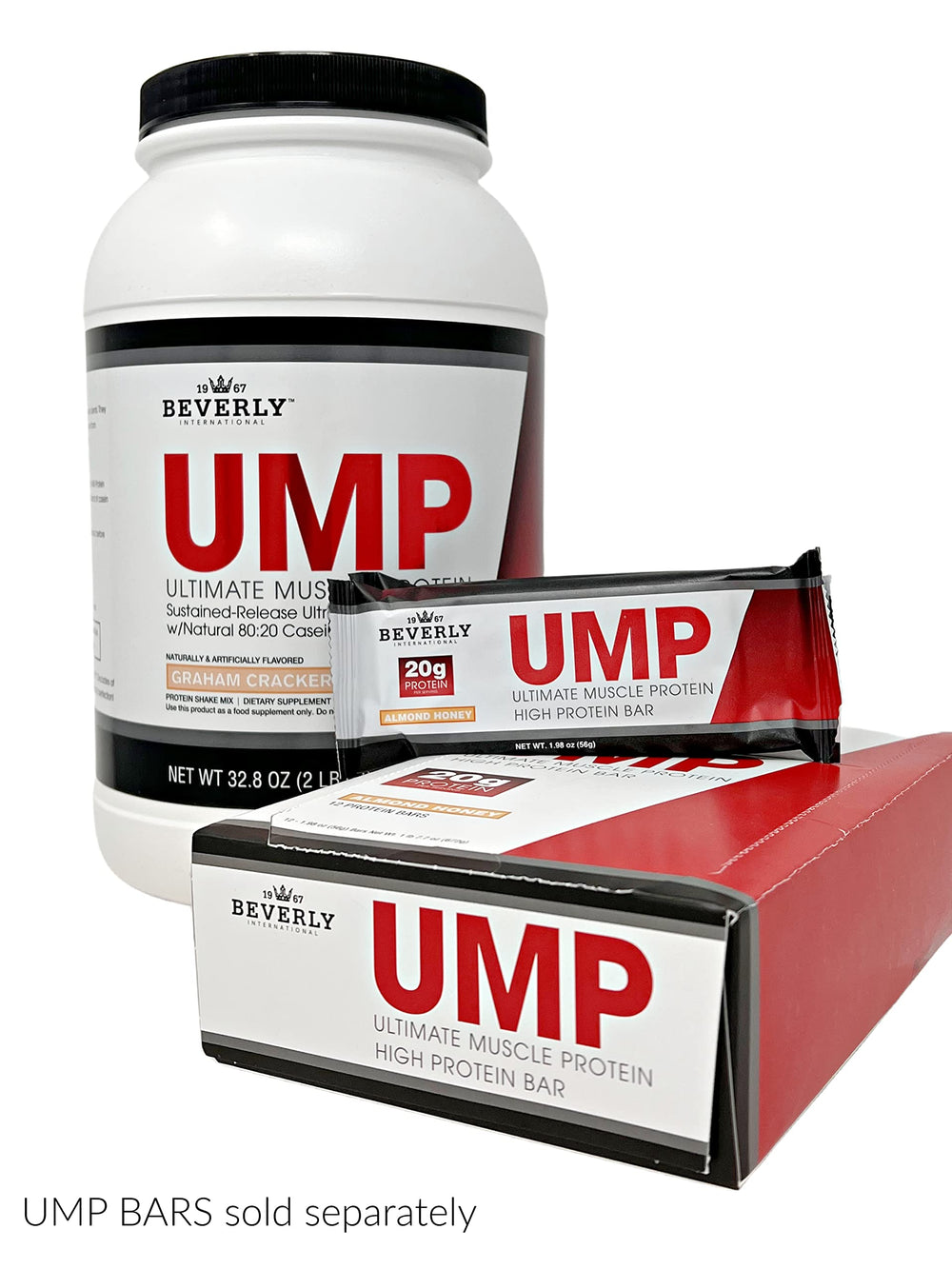 UMP powder scoop for easy post-workout shake