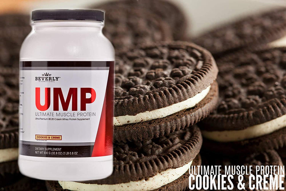 Creamy cookies & cream taste and smooth texture of UMP