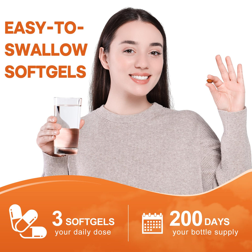 BEWORD daily-use-softgels scene on shelf suggests consistent routine.