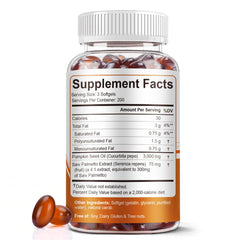 BEWORD pumpkin-seed-oil-capsules ready for convenient daily supplementation.