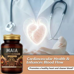 Bexelora Maia nattokinase capsules for easy daily intake.
