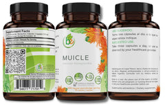 BEXPERTSUSA Muicle vegan non-GMO label for clean plant-based wellness