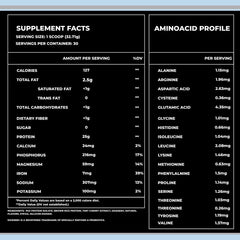 Beyond Good Foods vegan protein powder shake in glass demonstrates easy mixing