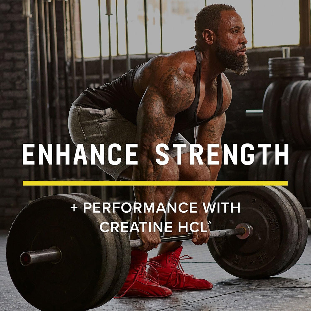 Beyond Raw Creatine HCl powder back label with ingredients