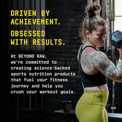 Beyond Raw Creatine HCl powder in use during a workout session