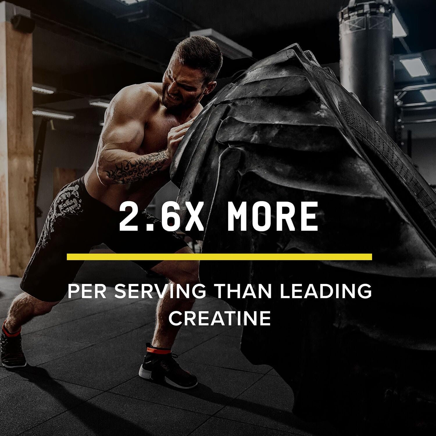 Beyond Raw Creatine HCl powder jar front shows lab-grade quality