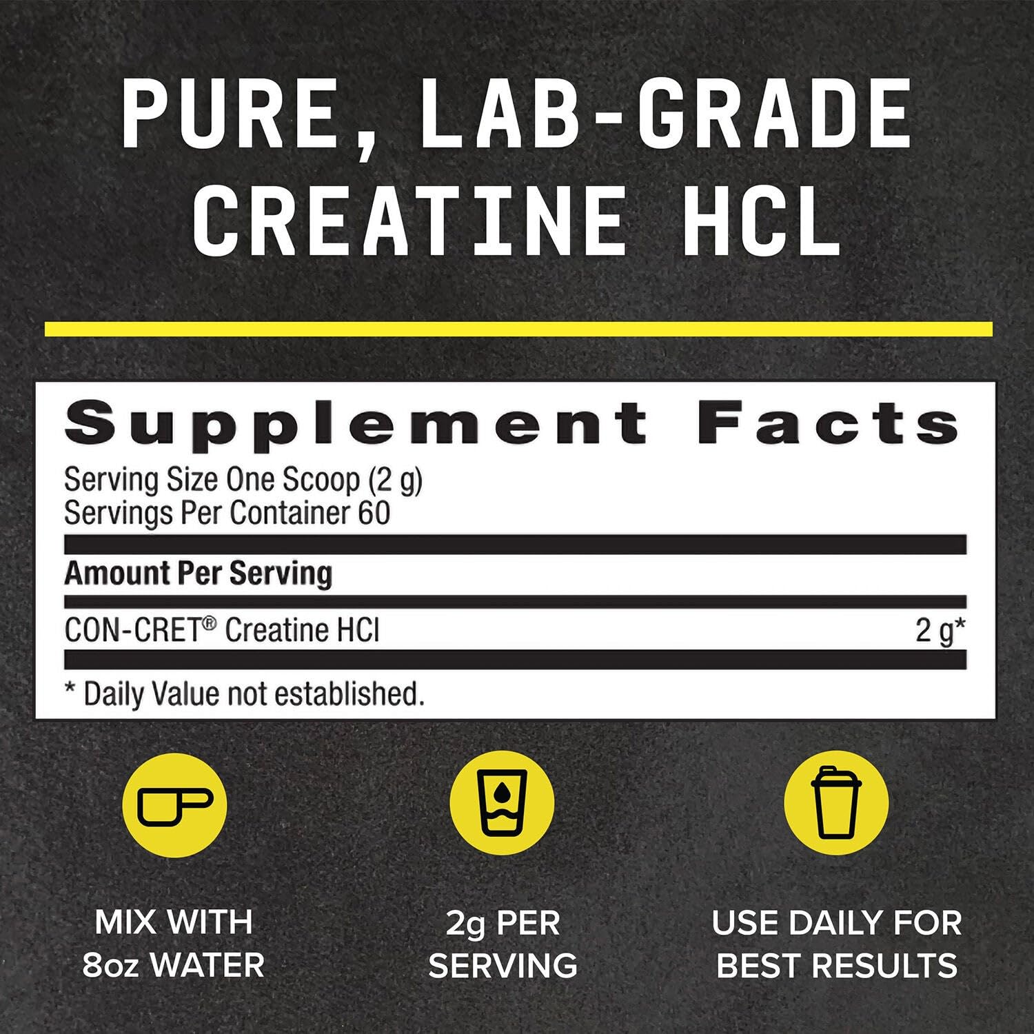 Beyond Raw Creatine HCl powder scoop-dispense for easy dosing