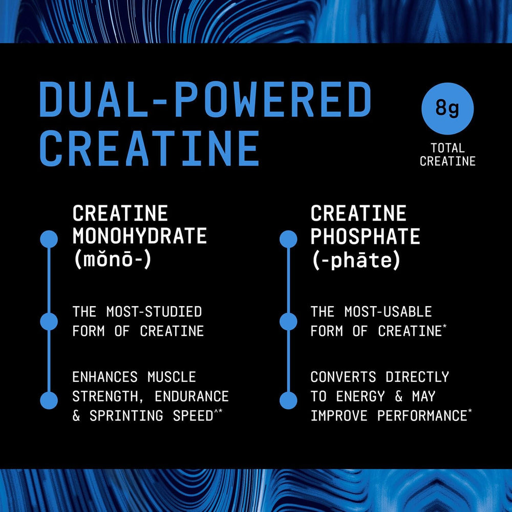 Beyond Raw Creatine Monophate blue raspberry glass mix dissolves easily.