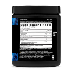 BEYOND RAW Creatine Monophate blue raspberry scoop for precise dosing.