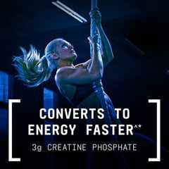 BEYOND RAW Creatine Monophate bottle top closeup for secure packaging.