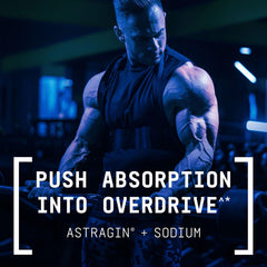 BEYOND RAW Creatine Monophate ingredients panel highlights the dual-creatine blend.