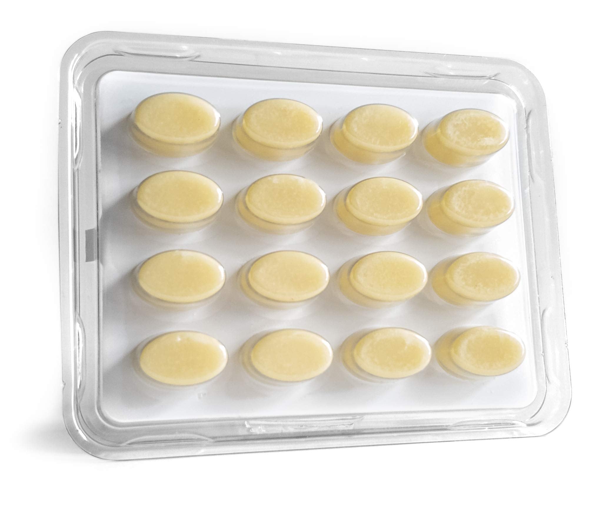 Bezwecken E.P. Ovals stored in freezer for firmer insertion.