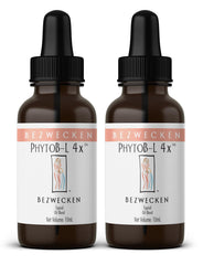 Bezwecken PhytoB-L 4X topical oil bottle front view for menopausal symptom support.