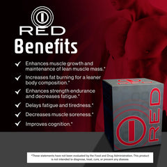 bhip Red for Men label closeup featuring trusted formula for daily use.