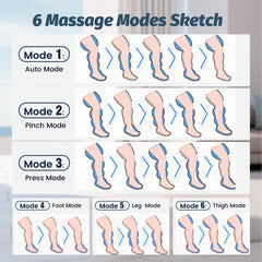 BIEAMA leg air massager ships with a 1-year warranty and responsive support.