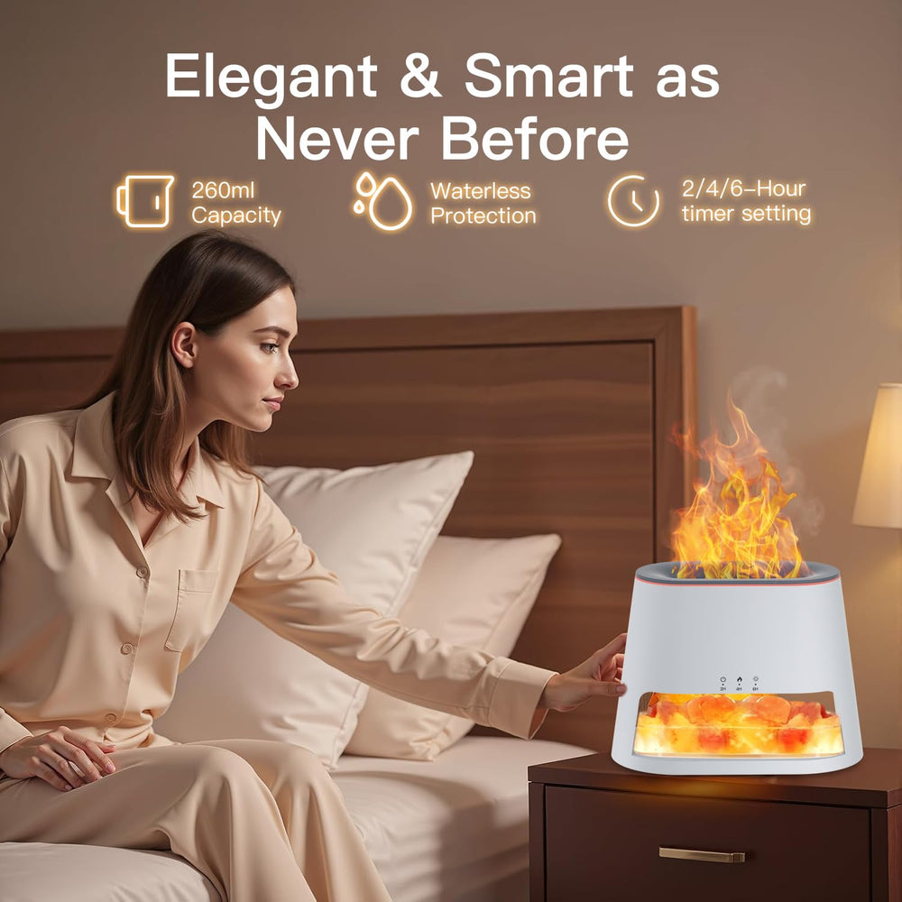 BieJiahWeiBie diffuser with three brightness levels for mood lighting.