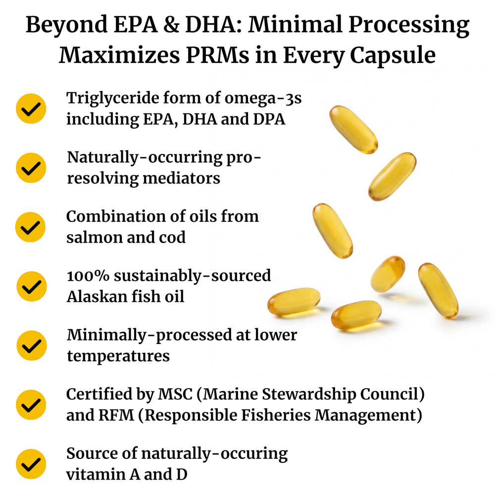 BIG BOLD HEALTH Wild Alaskan oil visual emphasizes MSC and RFM sustainability.