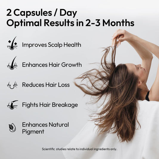BIGVITA AnaGain Nu ingredient close-up highlights pea-derived support for hair health