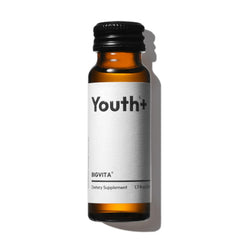 BIGVITA Youth+ NAD+ shot bottle highlights energy-supporting formula.