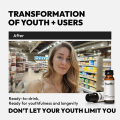 BIGVITA Youth+ vegan and USA-made badge visible on packaging.