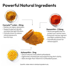BIGVITA Zeaxanthin and Astaxanthin triple-action packaging emphasizes oxidative stress defense