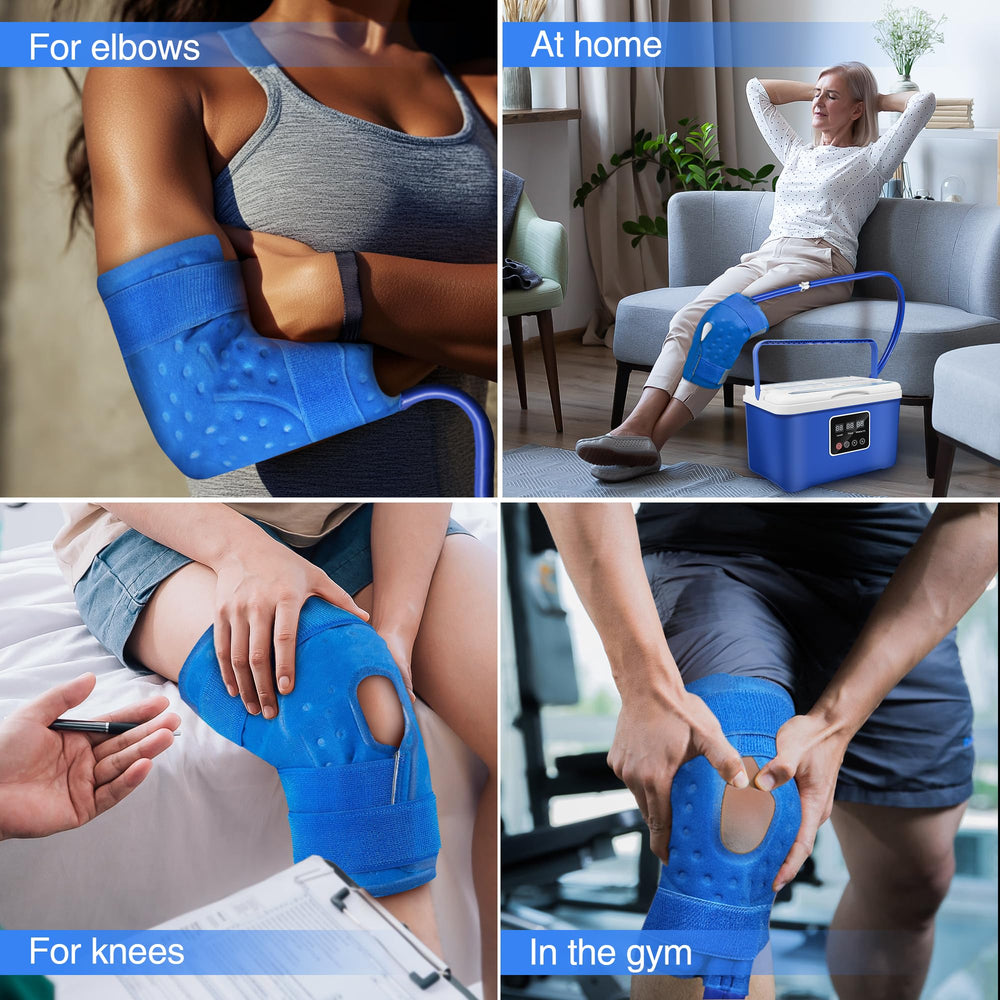 Bilinavy knee cold therapy pad designed for even distribution and comfort