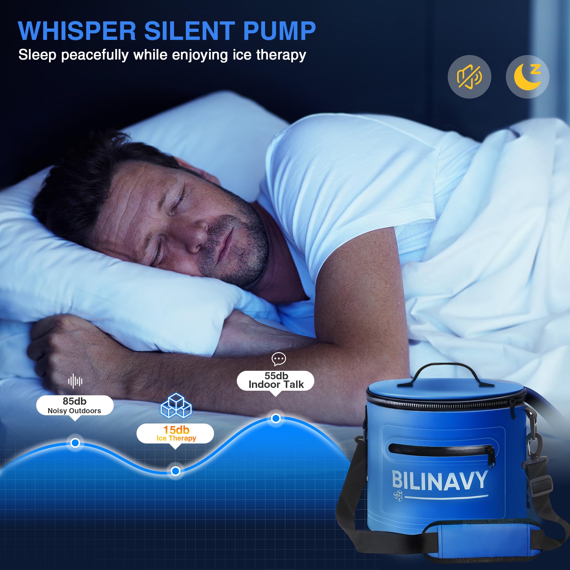 BilinavyNew portable design with integrated handle for easy transport.