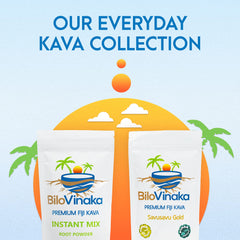 BILOVINAKA pure kava root powder in jar