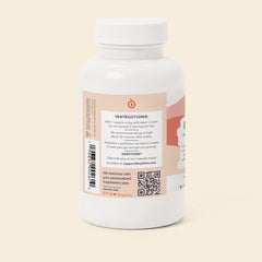 Label details emphasize 13-strain synbiotic and science-backed formulation
