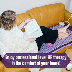 Bio Amethyst Ereada mini mat adjustable heat for personalized comfort