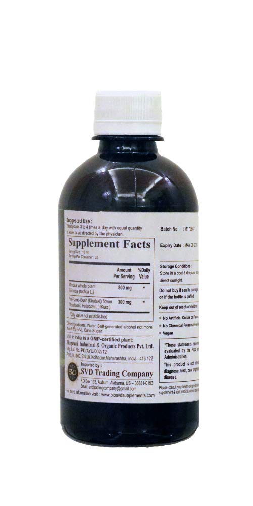 BIO Dhamapur Farms Mimoca Liquid label closeup showing natural fermentation benefits