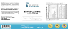 Bio Essence Health Science Powerful Joint capsules close-up for convenient daily use