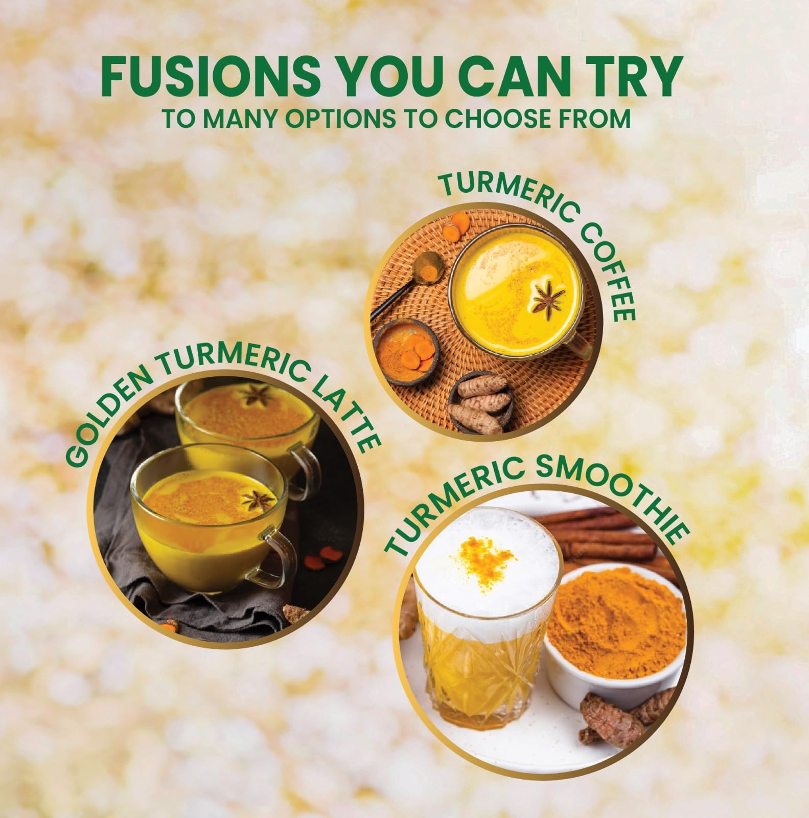 BIO-GRAPE organic turmeric powder jar shown for cooking.