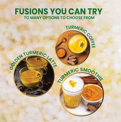BIO-GRAPE organic turmeric powder jar shown for cooking.