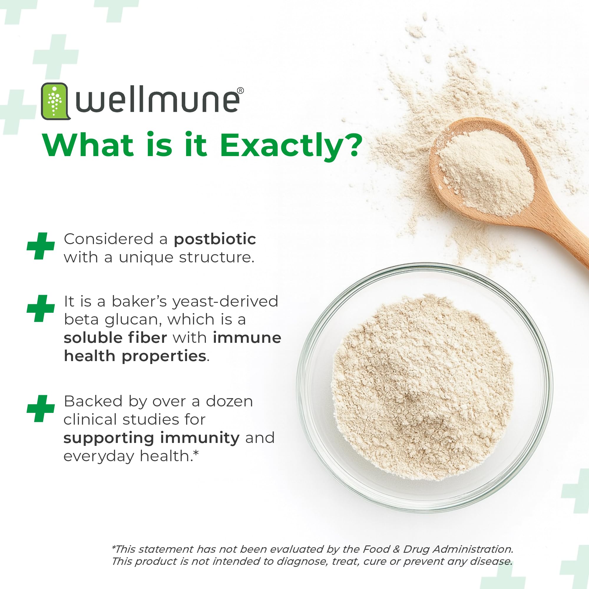 Bio-K+ with Wellmune for immune support and a healthy response.