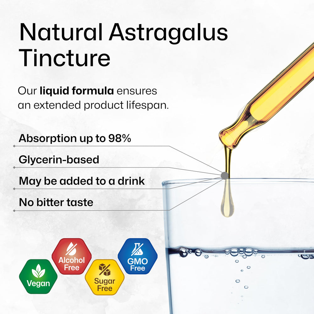 BIO KRAUTER Astragalus tincture ingredients water glycerin highlight clean formula