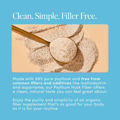 Bio.me Psyllium husk cgmp-certified seal signals purity.
