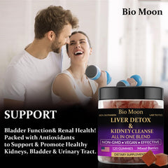 Bio Moon grape seed extract gummies offer antioxidant support
