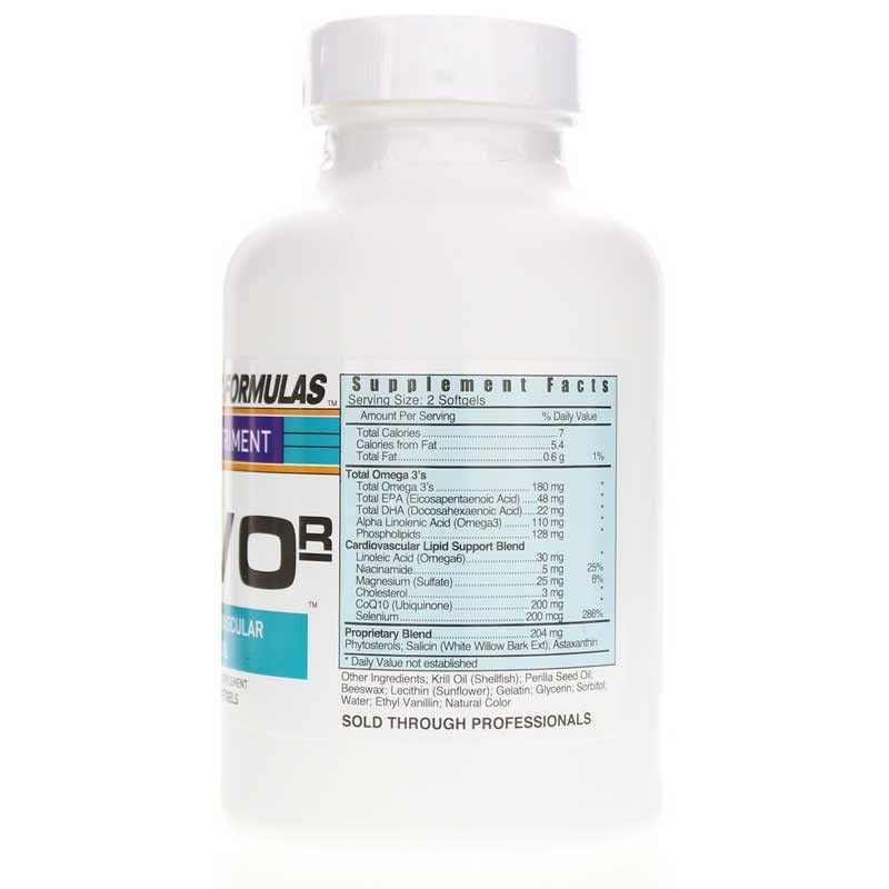 Bio Nutriment CVO-R capsule array emphasizes krill oil and CoQ10 synergy for vascular support