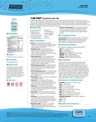 Bio Nutriment CVO-R softgels close-up highlights EPA and DHA rich formula for heart wellness