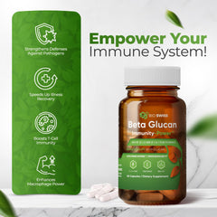 Bio Schwiiz Beta Glucan Immunity Power vitamin D visual for support.