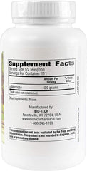 Close-up of D-Mannose powder scoop for easy daily dosing.