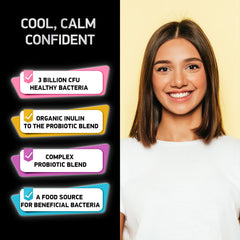 BIOACTIVE LABS oral probiotic bottle label highlights Lactobacillus salivarius for balanced oral microbiome