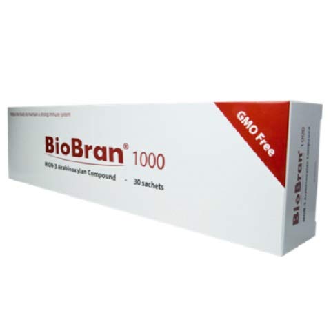 BioBran MGN-3 sachets pack offers convenient daily servings for immune care.