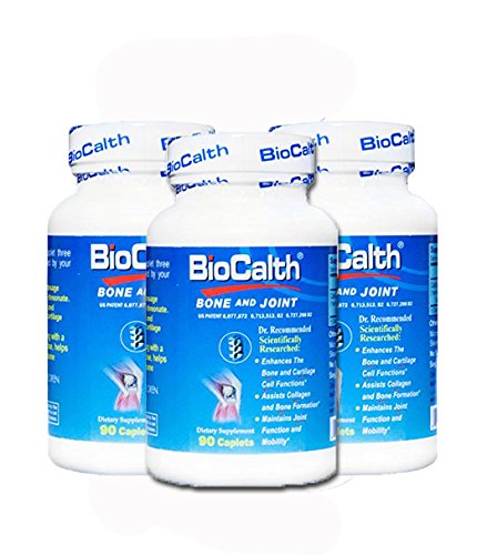 BioCalth Calcium L-Threonate caplets in bottle for bone support