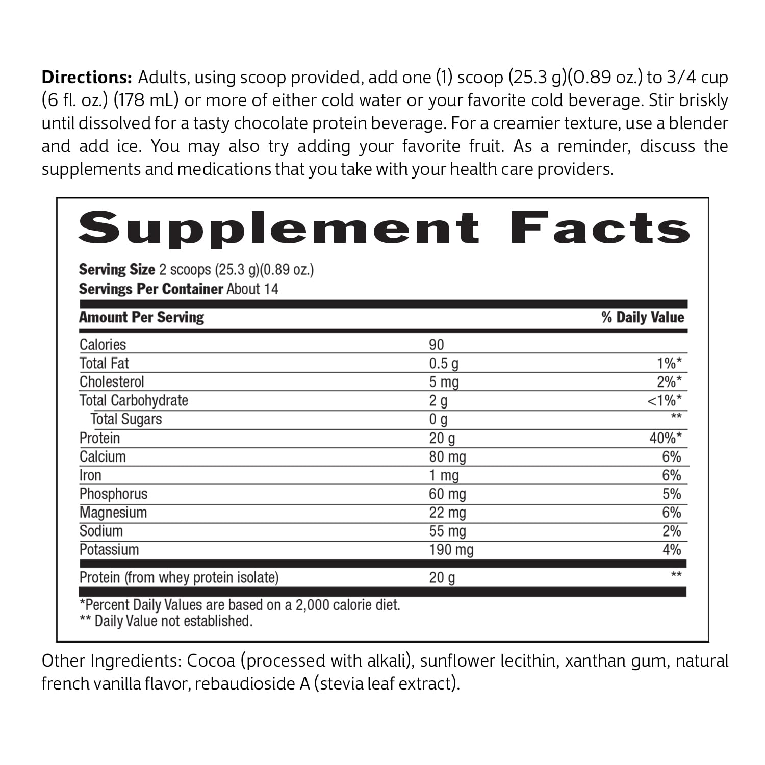 Biochem 100% Whey Sugar-Free Chocolate pouring into shaker for smooth mix