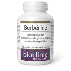 Bioclinic Naturals Berberine HCL bottle with cap for easy daily use